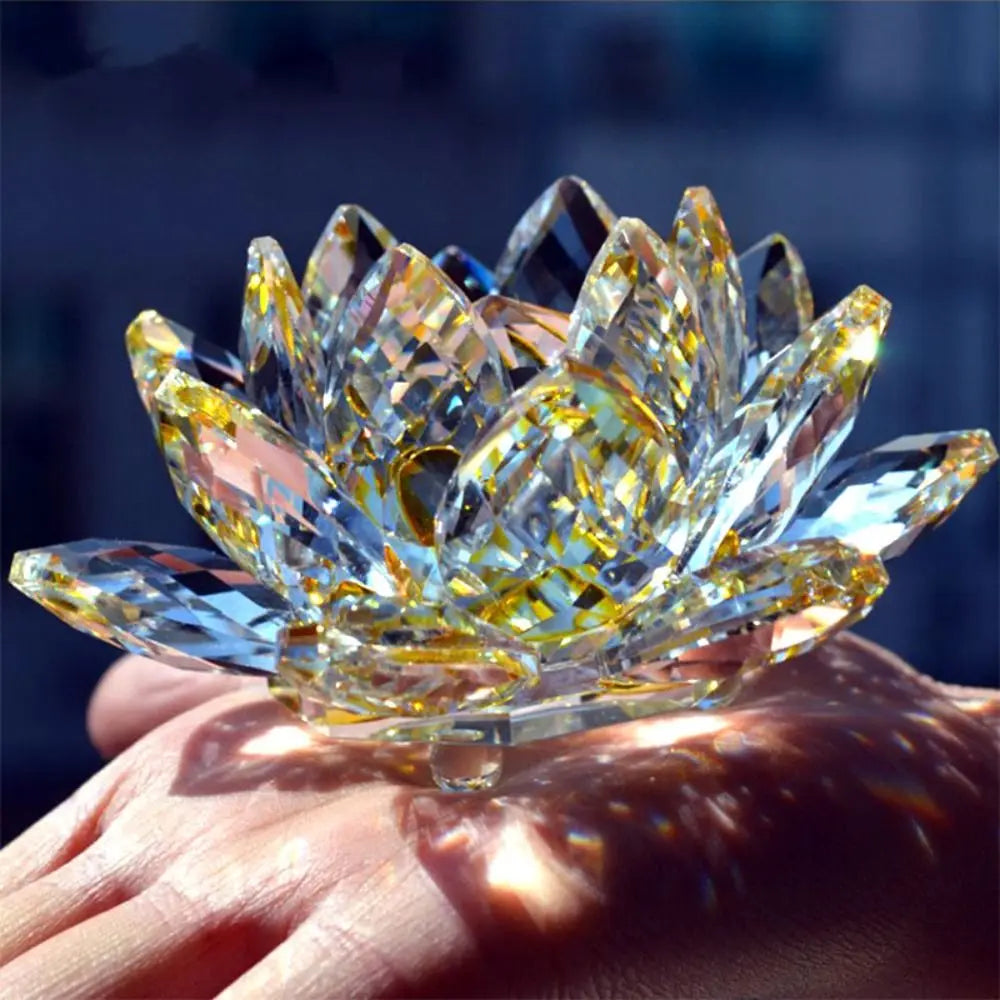 Cristal Quartz Flor de Lotus