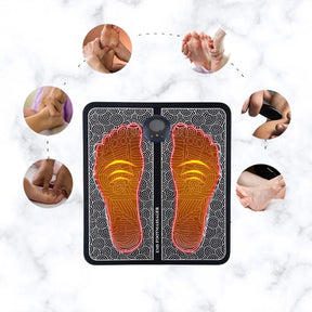 Mini Massageador Cervical + Tapete Massageador para os pés